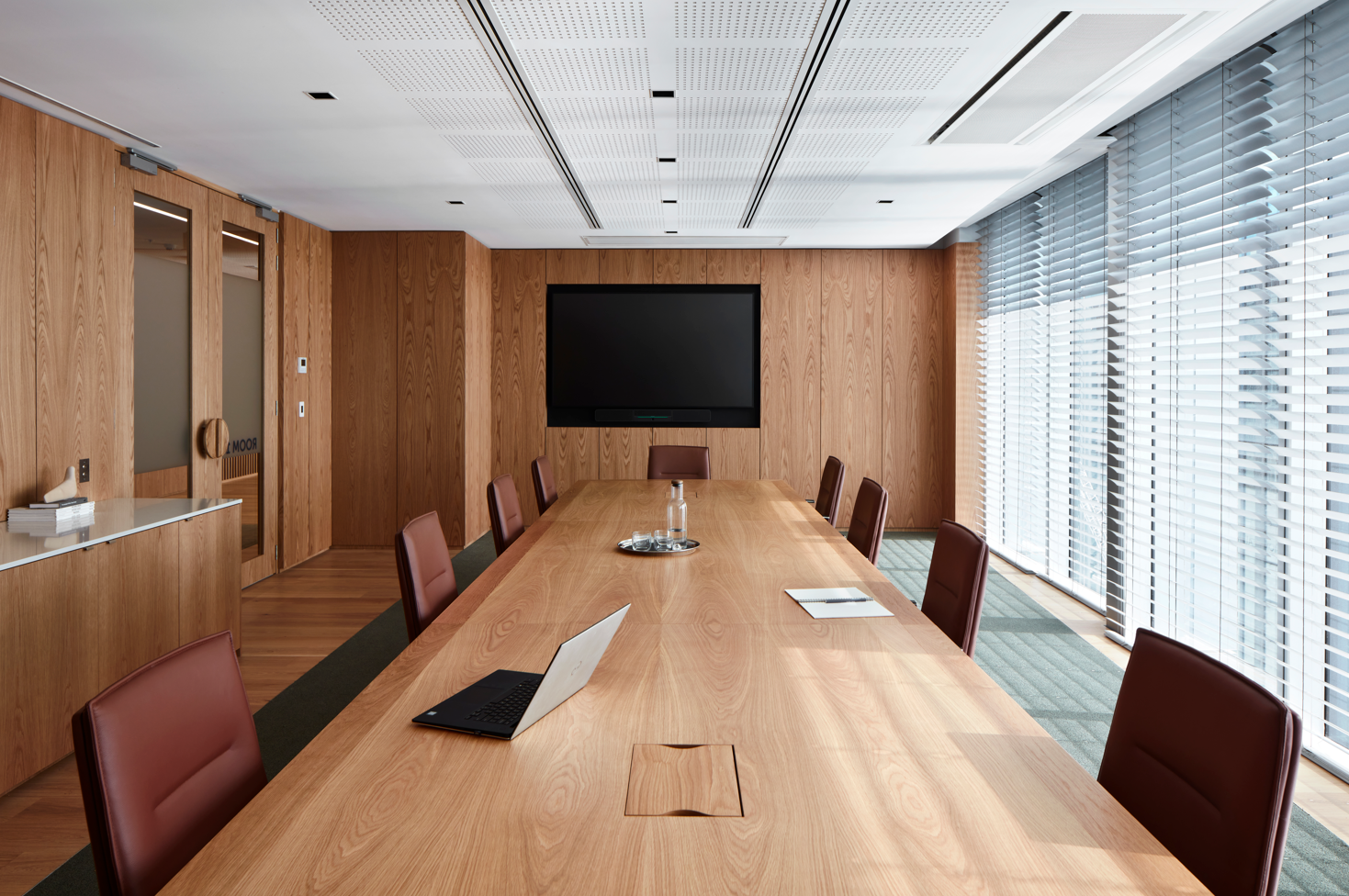 ENTRO entrance hardware in a workplace environment
